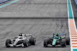セルジオ・ペレス（キャデラック）＆フェルナンド・アロンソ（アストンマーティン）