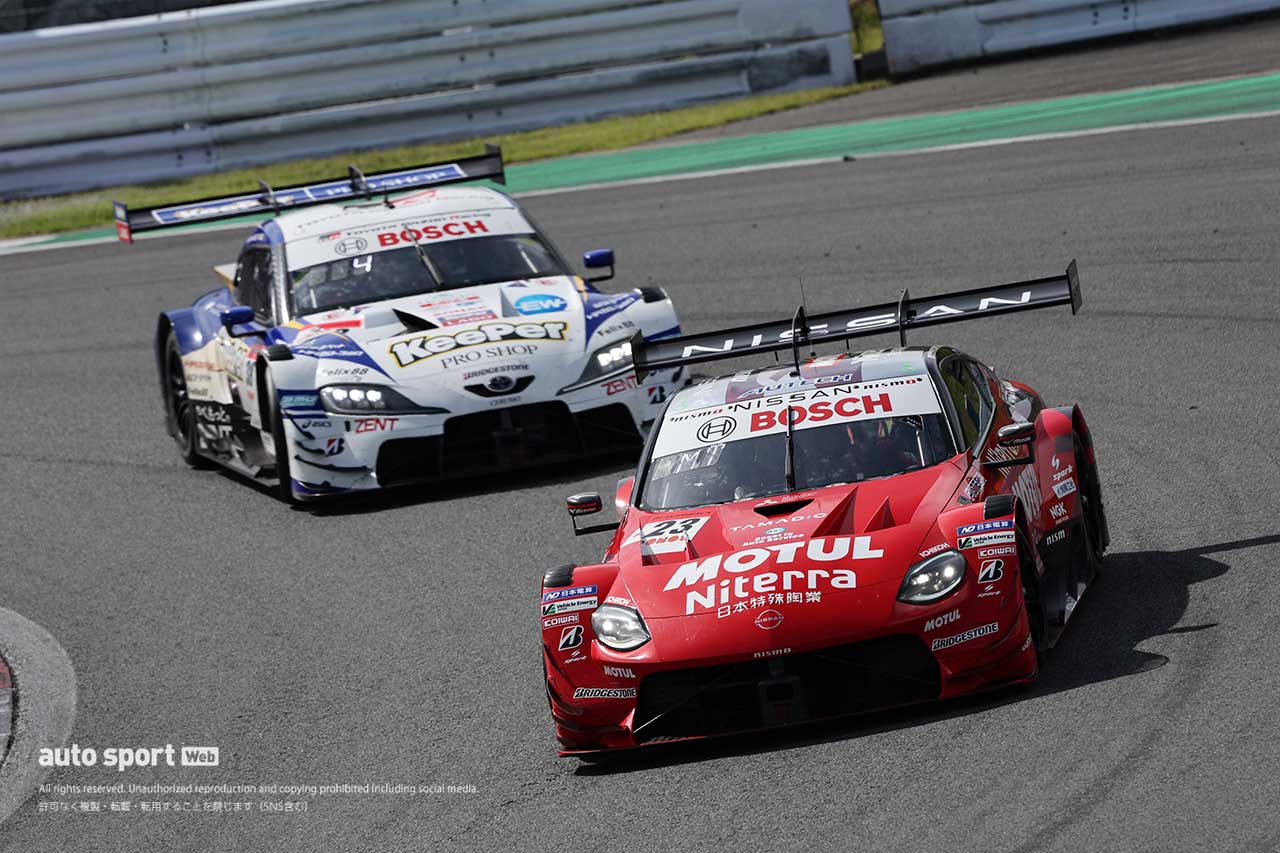 MOTUL Niterra ZとKeePer CERUMO GR Supra