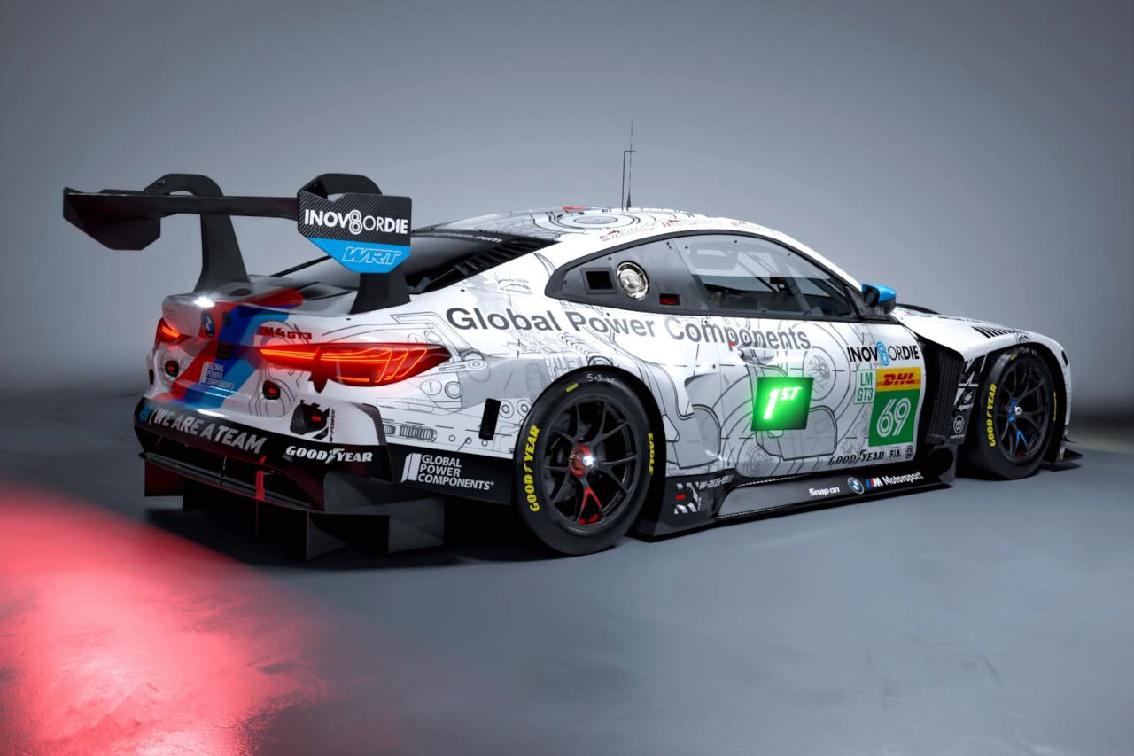 チームWRTがM4 GT3エボの新リバリーを公開。今季ふたつめのテーマはBMW純正パーツ／WECスパ