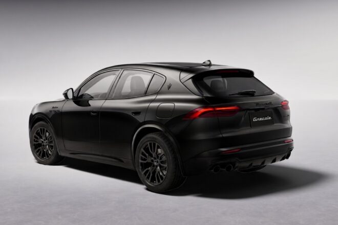 マセラティ、主力SUV『グレカーレ』に創業111周年記念の日本限定車“ネロ・インフィニート”を設定
