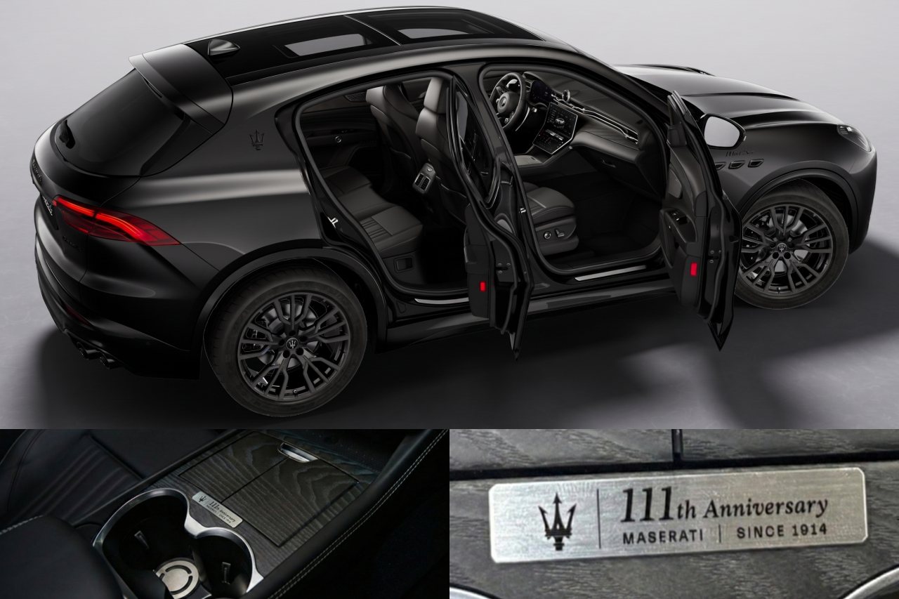 マセラティ、主力SUV『グレカーレ』に創業111周年記念の日本限定車“ネロ・インフィニート”を設定