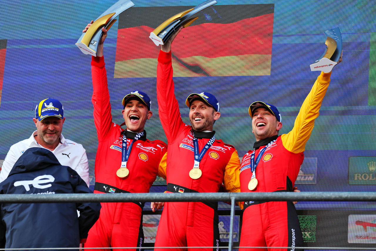 終盤に荒れたスパでBMWが歴史的なワン・ツー、WECハイパーカー初優勝を祝う。トヨタは可夢偉組が追い上げ5位入賞【第2戦決勝／後半レポート】