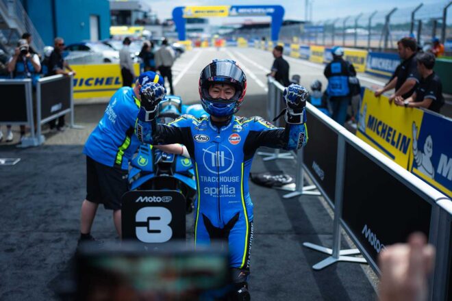 小椋藍（トラックハウスMotoGPチーム）
