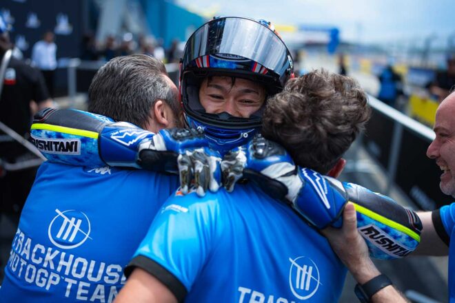 小椋藍（トラックハウスMotoGPチーム）