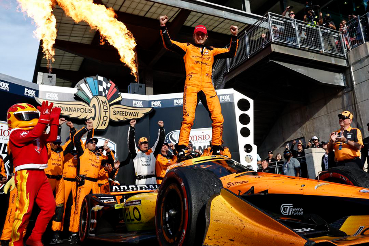 3度の波乱を攻略しルンガー3年振りの勝利。インディ500に向けて弾みをつける／インディカー第6戦