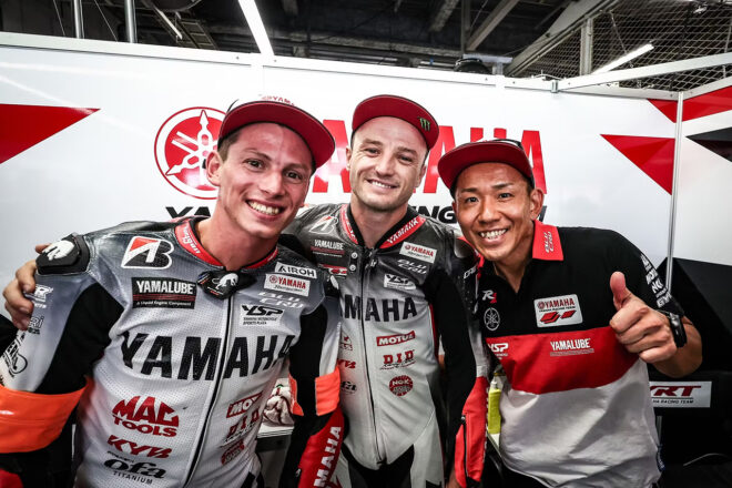 2025年鈴鹿8耐を戦ったアンドレア・ロカテッリ／ジャック・ミラー／中須賀克行（YAMAHA RACING TEAM）