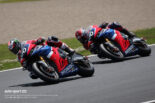 Honda HRC（高橋巧／ジョナサン・レイ）のランデブー走行／2026鈴鹿8時間耐久ロードレース 特別スポーツ走行