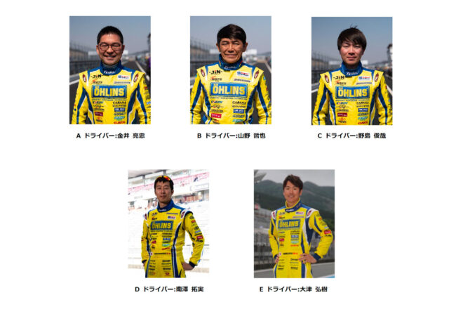 日本自動車大学校がスーパー耐久富士24時間の参戦体制を発表