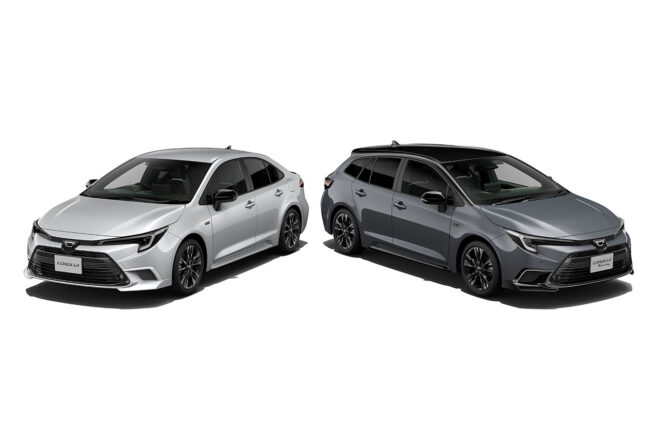 トヨタ、カローラとカローラ・ツーリングを一部改良。特別仕様車は60周年記念仕様にアップデート