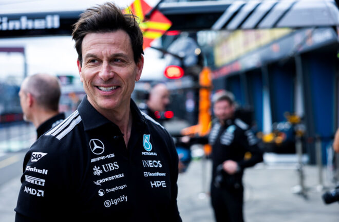 メルセデスF1チームのトト・ウォルフ代表