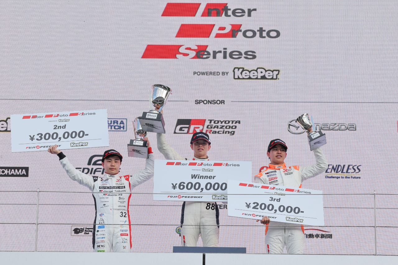 佐々木大樹が2連勝。激戦の2026年のインタープロトシリーズ開幕戦を制す