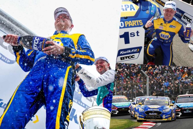 元王者サットンが節目の通算50勝。カローラGR Sportのテイラー・スミスも10年ぶり勝利／BTCC第2戦