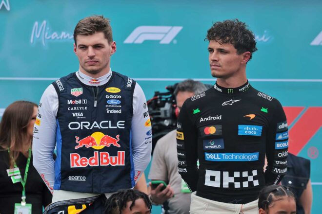 マックス・フェルスタッペン（レッドブル）＆ランド・ノリス（マクラーレン）