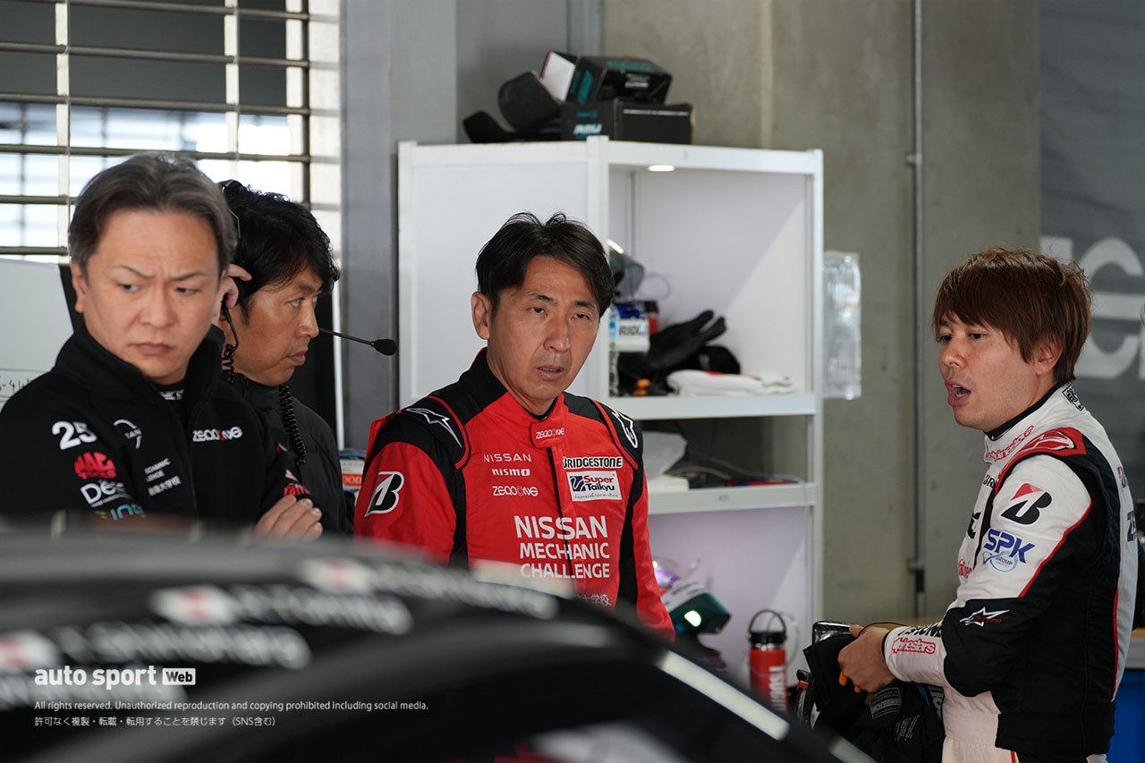 大塚隆一郎／柳田真孝／松田次生／富田竜一郎（日産メカニックチャレンジ Z NISMO GT4）
