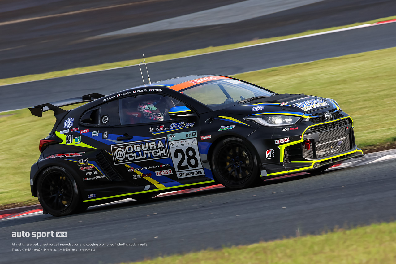 スーパー耐久富士テストで坪井翔がミッドシップ4WDのGR YARIS M conceptを初ドライブ「良い意味で驚いた」