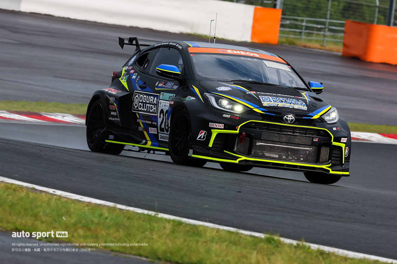スーパー耐久富士テストで坪井翔がミッドシップ4WDのGR YARIS M conceptを初ドライブ「良い意味で驚いた」