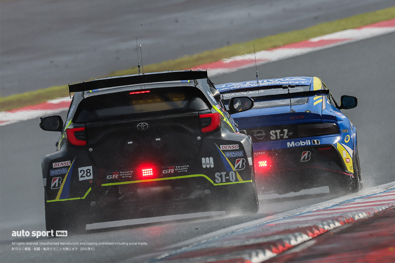 スーパー耐久富士テストで坪井翔がミッドシップ4WDのGR YARIS M conceptを初ドライブ「良い意味で驚いた」