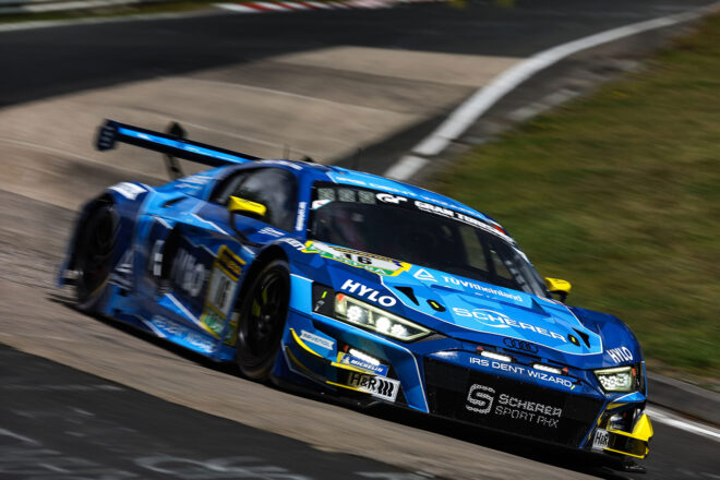 2026 ADACラベノール・ニュルブルクリンク24時間レース予選／Scherer Sport PHXの16号車アウディR8 LMS GT3エボ2