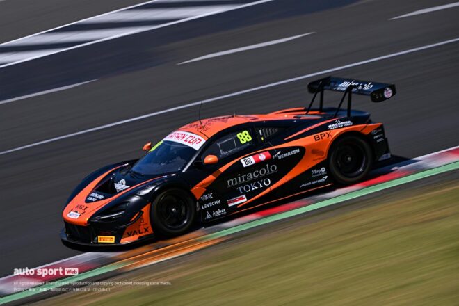 SROジャパンカップ第1ラウンドSUGOはHitotsuyama with CORNES RACINGとBINGO RACING with LM corsaがポール