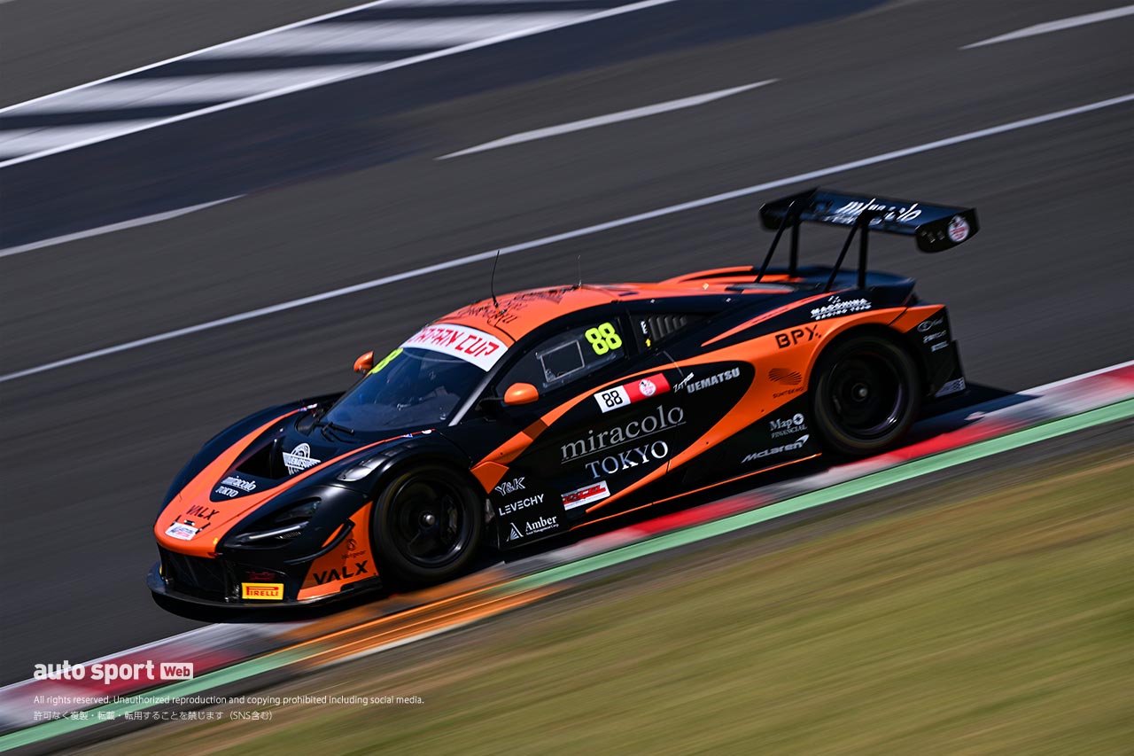 SROジャパンカップ第1ラウンドSUGOはHitotsuyama with CORNES RACINGとBINGO RACING with LM corsaがポール