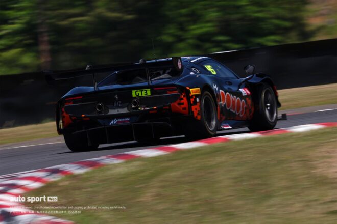SROジャパンカップ第1ラウンドSUGOはHitotsuyama with CORNES RACINGとBINGO RACING with LM corsaがポール