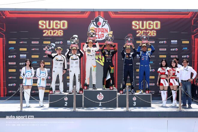 SROジャパンカップ2026年第1ラウンドSUGOはHitotsuyama with CORNES RACINGとBINGO RACING with LM corsaが優勝を飾る