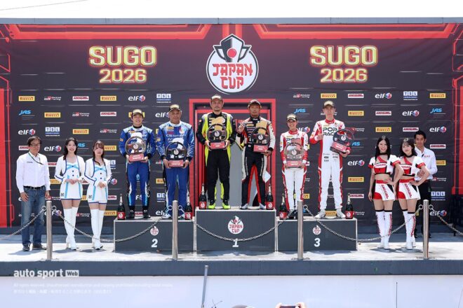 SROジャパンカップ2026年第1ラウンドSUGOはHitotsuyama with CORNES RACINGとBINGO RACING with LM corsaが優勝を飾る
