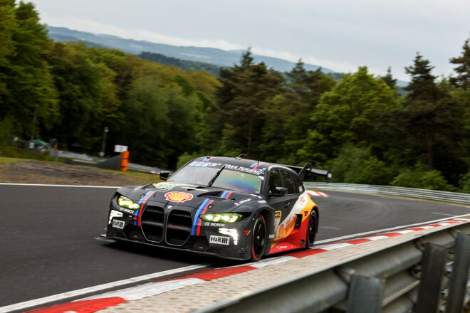 総合5位を手にしたSPXクラスのBMW M3ツーリング24h／2026年ADACラベノール・ニュルブルクリンク24時間