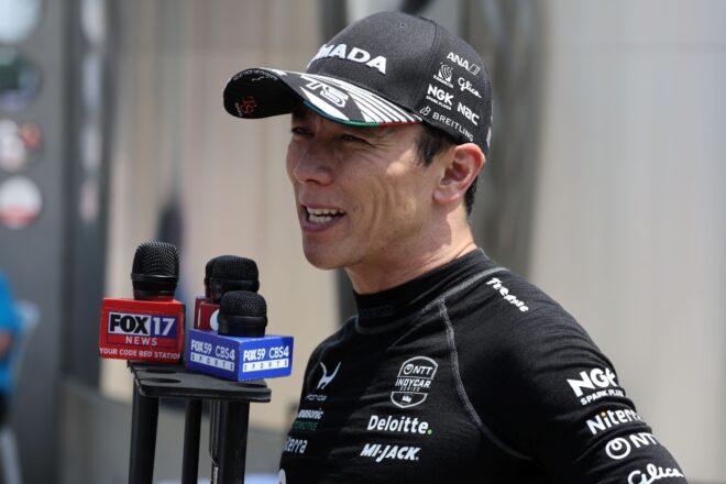 「ショックで言葉になりません」佐藤琢磨、予選13番手で惜しくもポール争いから脱落。急きょの1デイ開催に翻弄