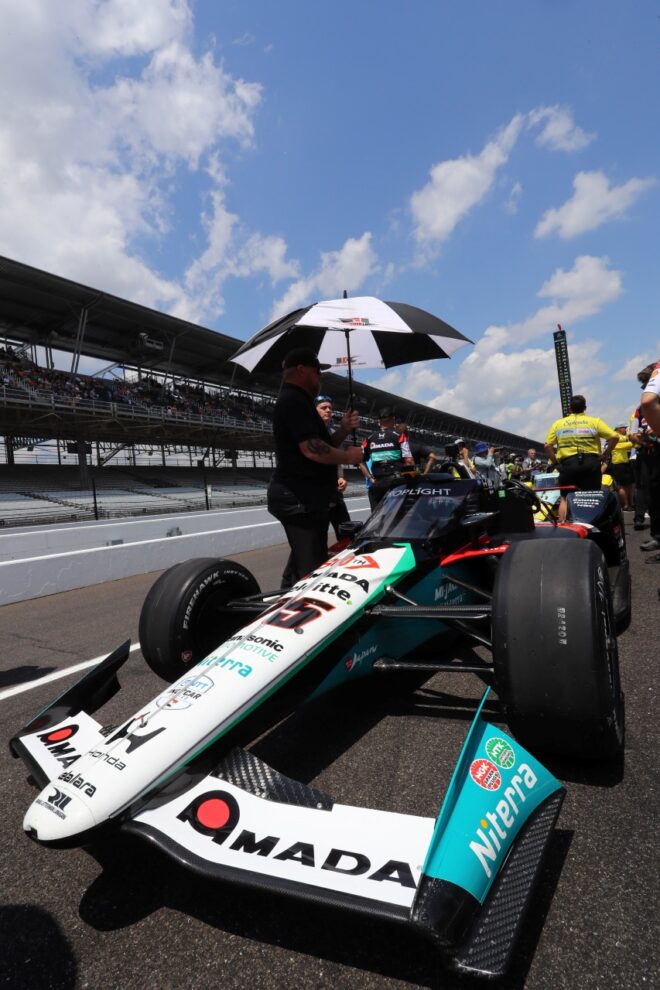 「ショックで言葉になりません」佐藤琢磨、予選13番手で惜しくもポール争いから脱落。急きょの1デイ開催に翻弄