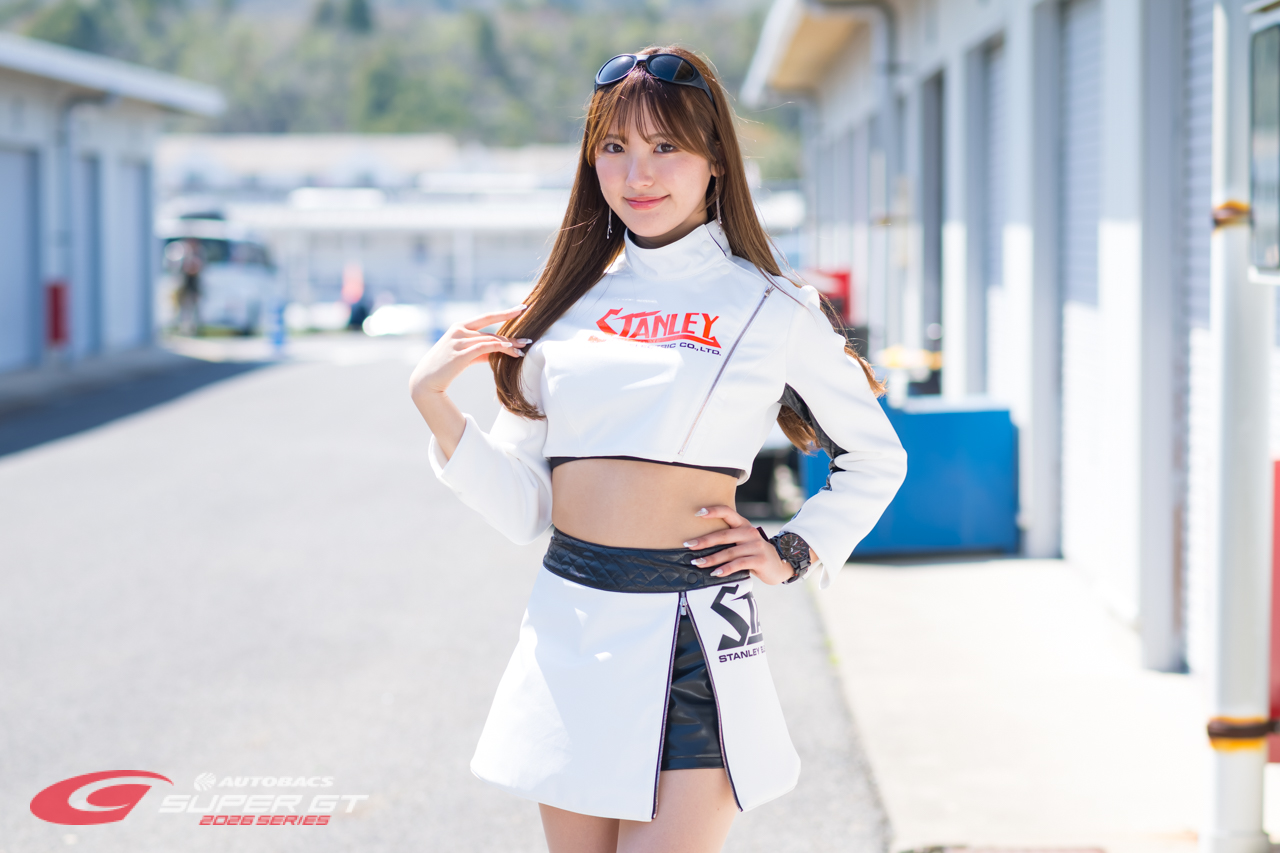 D1GPピットレポーターも務める風間そら「今年の私はカッコいい」【2026RQインタビューVol.2】