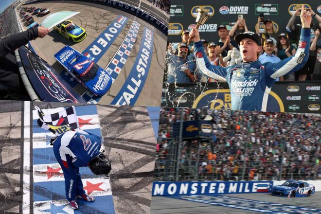 トヨタ陣営が完全制覇。デニー・ハムリンがポール・トゥ・ウインで自身2度目の祭典勝利／NASCARオールスター