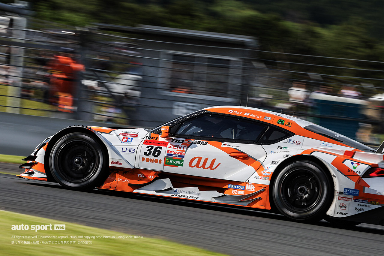 au TOM’S GR Supra（坪井翔／山下健太）
