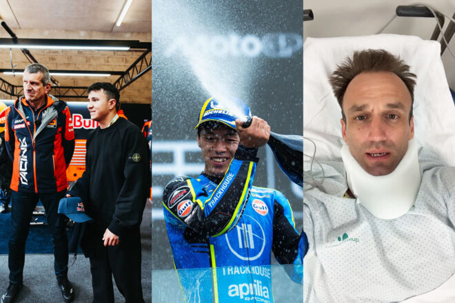 初表彰台獲得で笑顔／ハジャー登場／負傷相次ぐ【SNSピックアップMotoGP】
