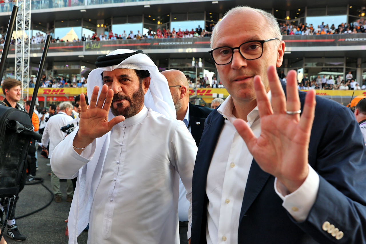モハメド・ビン・スライエムFIA会長とステファノ・ドメニカリF1 CEO