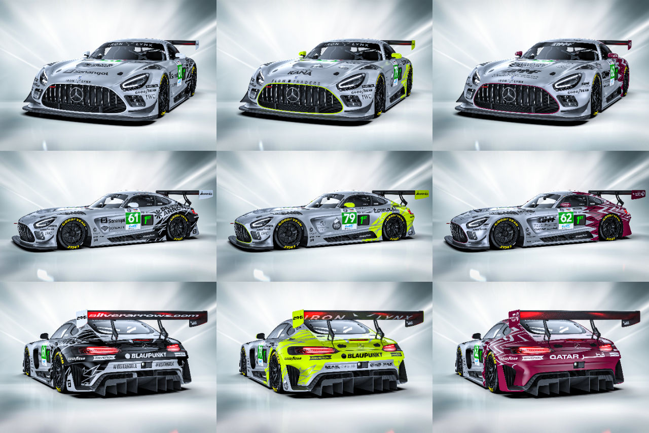 シルバーアローがル・マン24時間に戻る。2026年も3台のメルセデスAMG LMGT3が伝統のカラーを採用へ