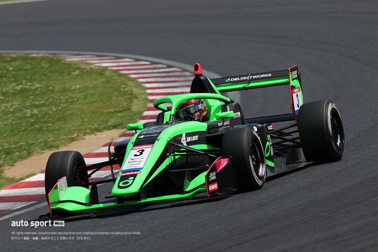 全日本スーパーフォーミュラ・ライツ選手権第3大会鈴鹿は梅垣清が第7戦／第8戦ともにポールポジションを獲得
