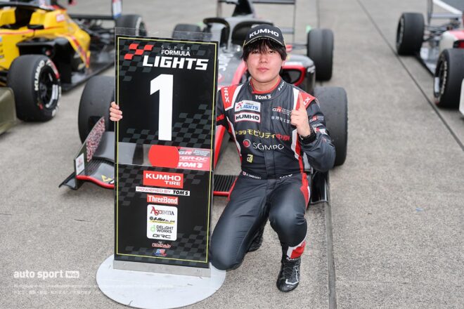 全日本スーパーフォーミュラ・ライツ選手権第7戦鈴鹿は梅垣清が逆転で初優勝を飾る
