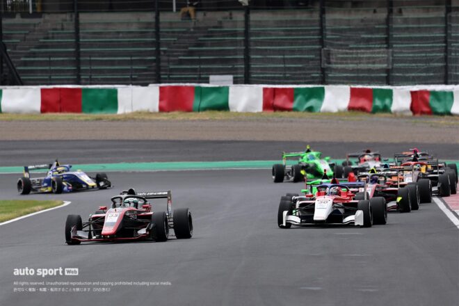 全日本スーパーフォーミュラ・ライツ選手権第8戦鈴鹿は梅垣清がポール・トゥ・ウイン。TOM’Sが表彰台独占