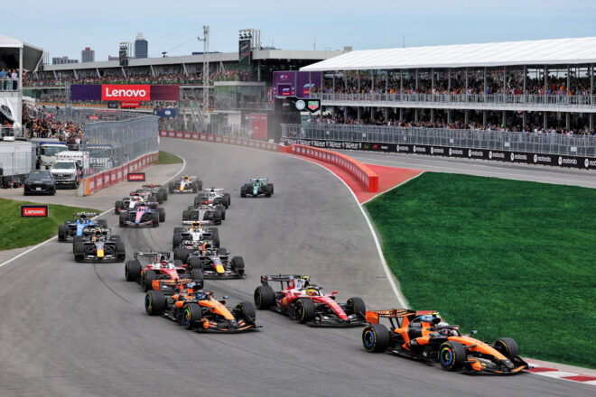 2026年F1第5戦カナダGP　スプリント スタート