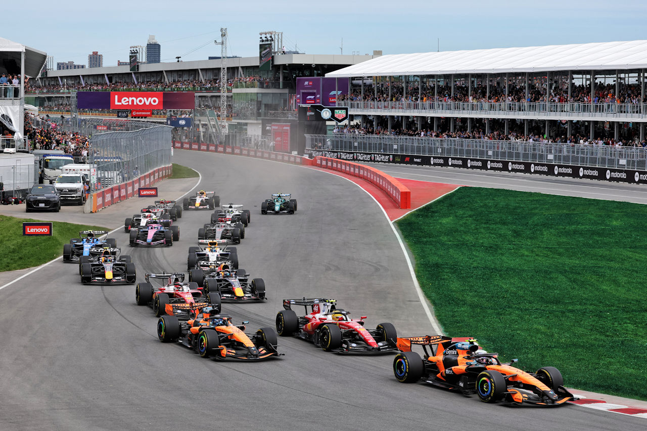 2026年F1第5戦カナダGP　スプリント スタート