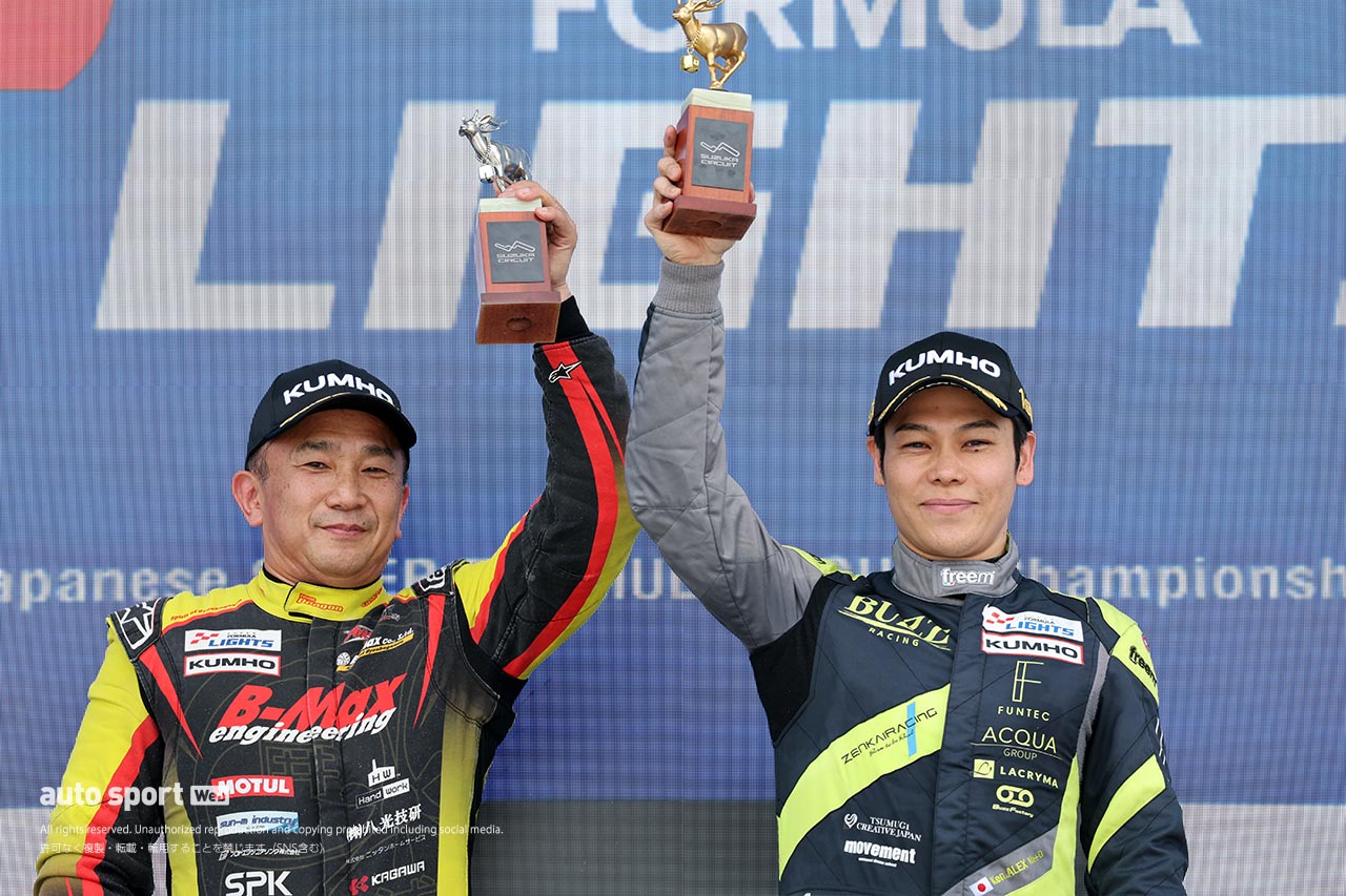 全日本スーパーフォーミュラ・ライツ選手権第9戦鈴鹿は多重クラッシュ発生も梅垣清が3連勝。TOM’Sがトップ4を占める
