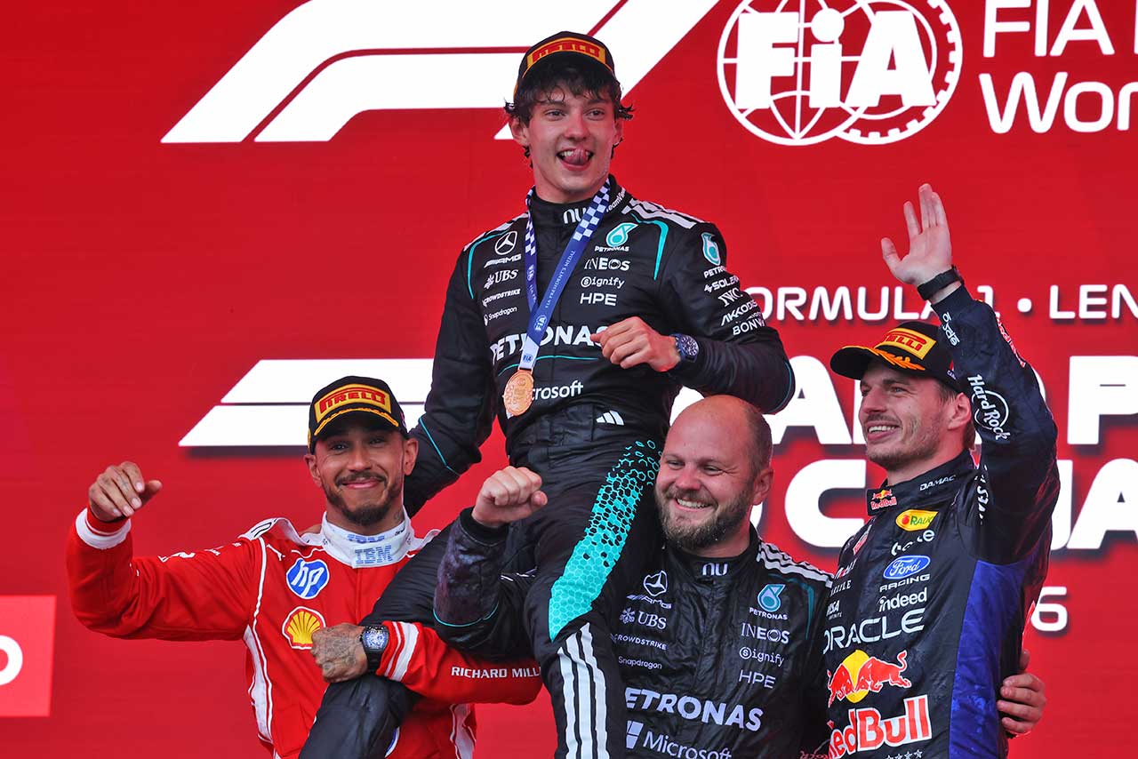 2026年F1第5戦カナダGP　表彰式