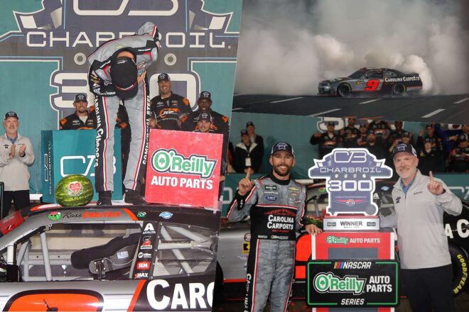 「カイルが誇りに思ってくれるようなレースを」ダニエル・スアレスが惜別の今季初勝利／NASCAR第13戦