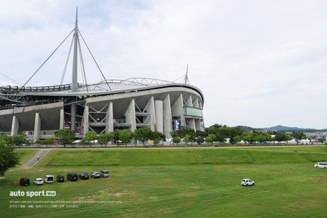 【写真日記】初夏のラリージャパンがやってきた。半年ぶり開幕間近、豊田スタジアム／サービスパークの様子
