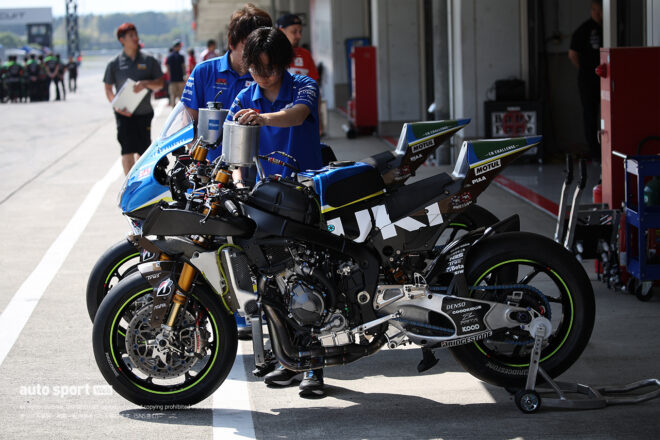 Team SUZUKI CN CHALLENGEのGSX-R1000R／鈴鹿8耐テスト