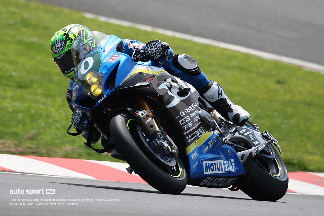水野涼（Team SUZUKI CN CHALLENGE）／鈴鹿8耐テスト