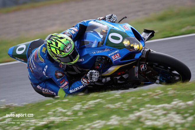 水野涼（Team SUZUKI CN CHALLENGE）／鈴鹿8耐テスト