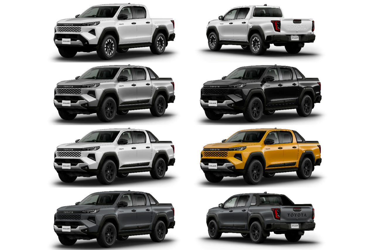 『トヨタ・ハイラックス』がフルモデルチェンジ。力士の立ち合いに着想を得た力強い外観に