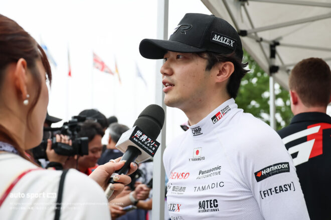 勝田貴元の優勝に感涙。「このプログラムでここまで行ける」山本雄紀がカナリアスでの経験を武器にWRC2表彰台を誓う／第7戦ラリージャパン